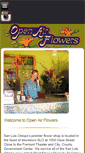 Mobile Screenshot of openairflowersslo.com